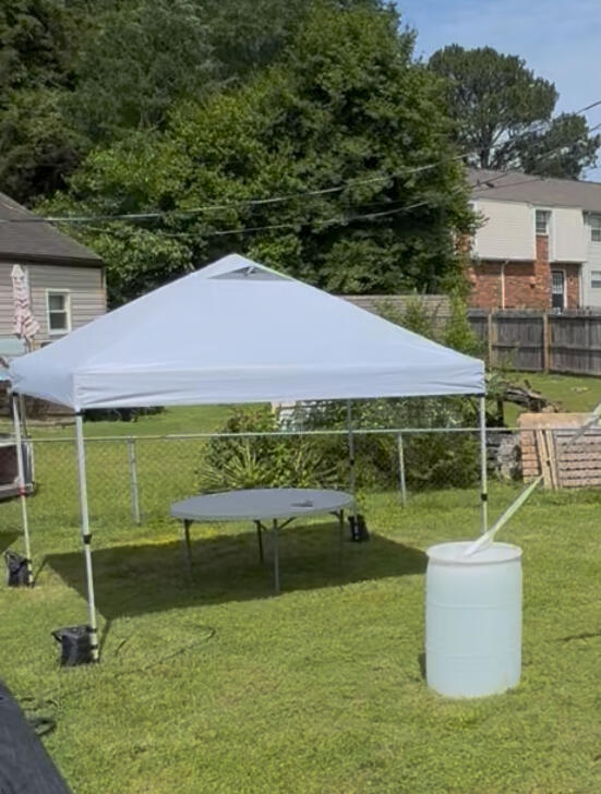 10 x 10 Popup Canopy 10x10 Pop-up Canopy Tent for DJ or Bar station Short Pump